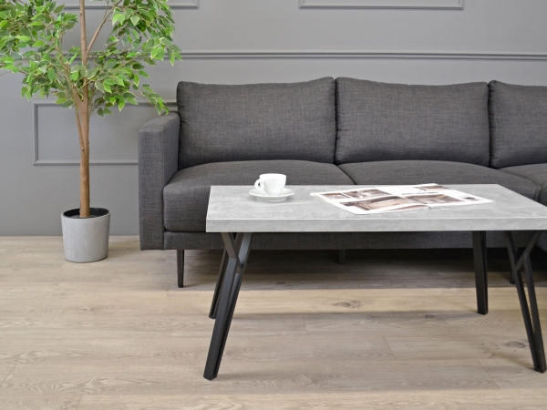 Colțar ne-extensibil Era dreapta Dark-Grey