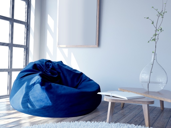 Fotoliu puf Bean Bag Dark Blue