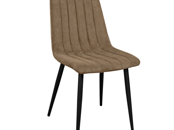 Scaun DC-90 BGF166-7 Brown Velvet+Black Legs