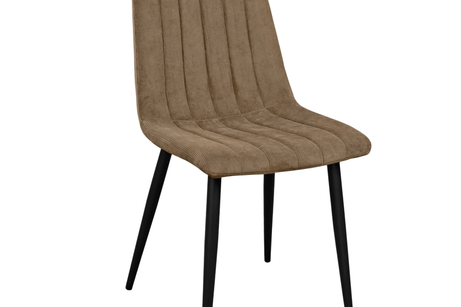 Scaun DC-90 BGF166-7 Brown Velvet+Black Legs