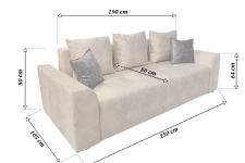 Canapea Extensibilă Francesca