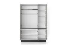 Шкаф Basic 1400, 16 мм, Корпус Белый / Фасад Кашемир