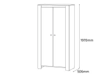 Шкаф Belfort, Белый Ясень