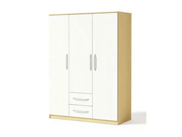 Шкаф Linia 1200, Корпус Клен, Фасад Белый Ясень