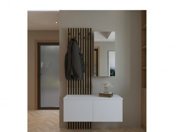 Прихожая ARIKA Нимфея Альба / Дуб Артизан