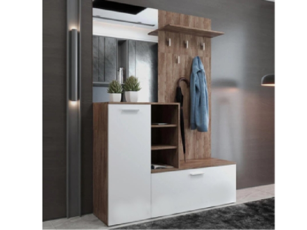 Прихожая VETLANDA 1 (Дуб Ансберг / Белый)