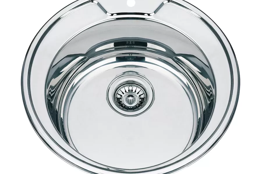 Chiuvetă inox 49 cm 0,6 mm EPL