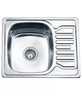 Chiuvetă inox 58 х 48 cm 0,8 mm EPL