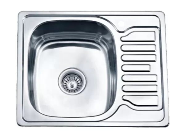 Chiuvetă inox 58 х 48 cm 0,8 mm EPL