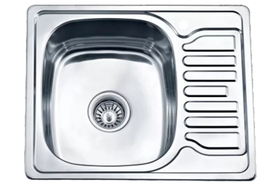 Chiuvetă inox 58 х 48 cm 0,8 mm EPL