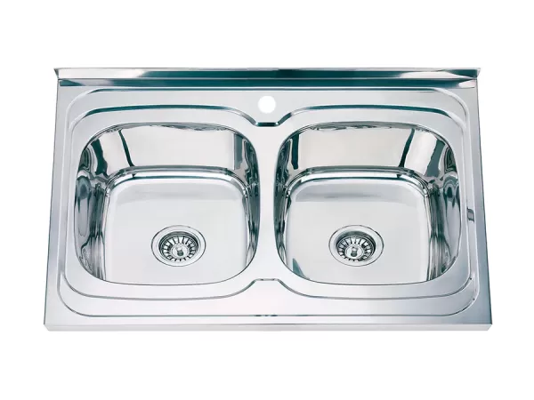 Chiuvetă inox 60 x 80 / 20 cm