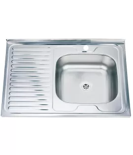 Chiuvetă inox 60 x 80