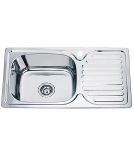 Chiuvetă inox 76 x 42 cm 0,6 EPL