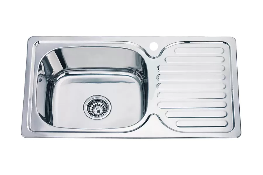 Chiuvetă inox 76 x 42 cm 0,8 EPL