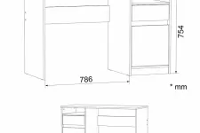 Birou „Aspirant” (1204) NEW