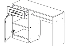 Masa de Toaletă "Ливерпуль" (Liverpool) № 22