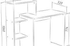 Birou de scris ML-4 (1250)