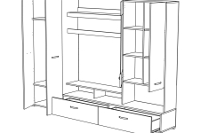 Perete ML-1 Var.1 2800