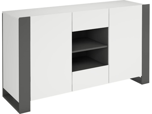 Comoda Combo C05  Grafit / Alb