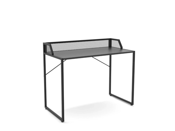 Masa birou Mela Anthracite / Black