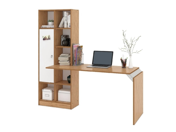 Masa birou Opus 147 Sonoma / Alb