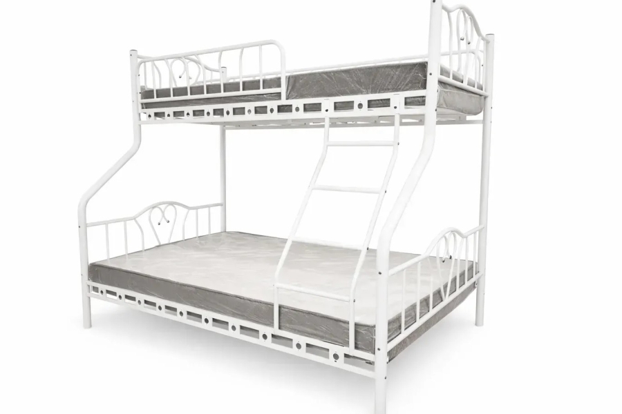 Pat 2 nivele Orkide Triple 0,9x2,0+1,4x2,0 alb