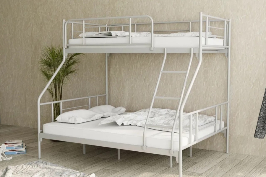 Pat 2 nivele Nova 0,9x2,0 + 1,4x2,0 alb