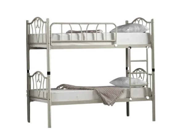 Pat cu două nivele Orkide, gri