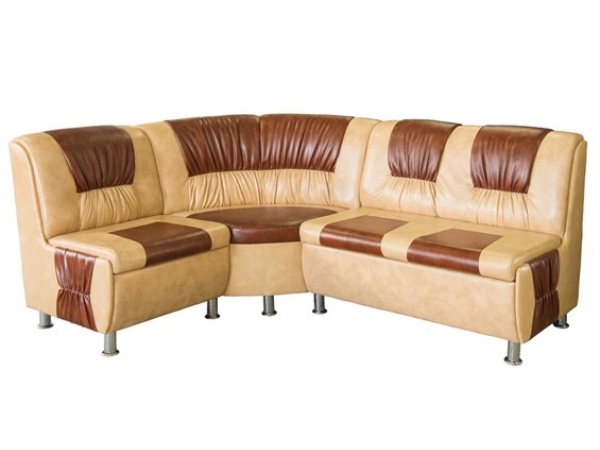 Colțar de bucătărie KEDR (Eco-piele / Bi-color)