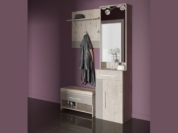 Прихожая FAN (Дуб Бонифаций / Мокко Глянец)