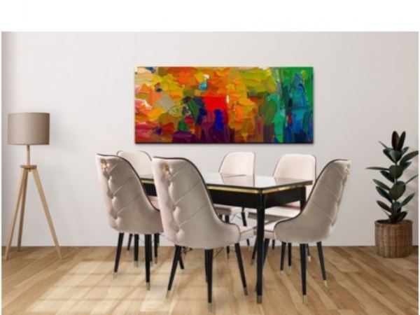 Set Masă cu 6 Scaune BELEK