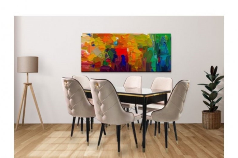 Set Masă cu 6 Scaune BELEK