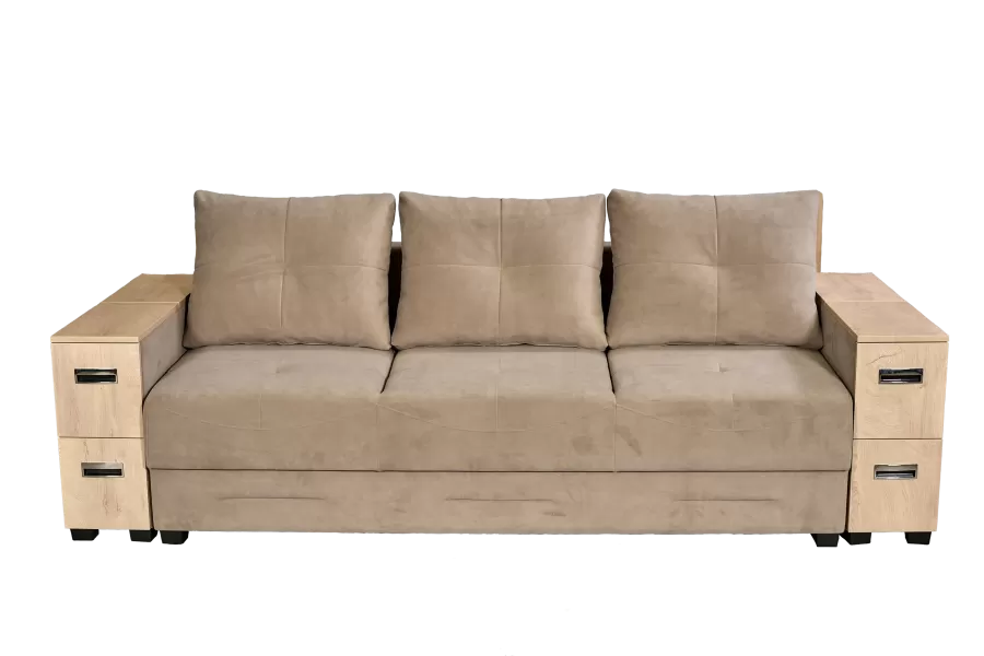 Canapea extensibilă London cu 4 sertare laterale