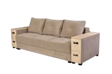 Canapea extensibilă London cu 4 sertare laterale