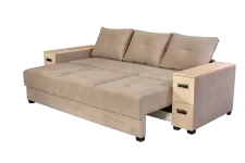 Canapea extensibilă London cu 4 sertare laterale