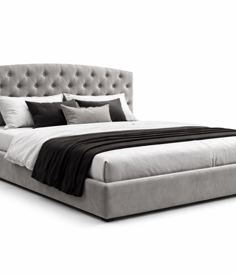 Кровать LUX с подъёмным механизмом и нишей для хранения