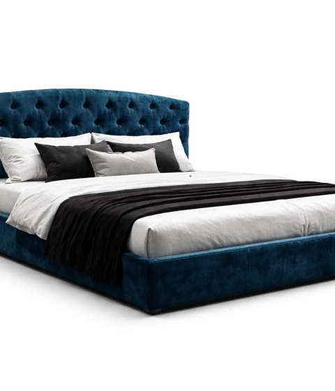 Кровать LUX с подъёмным механизмом и нишей для хранения