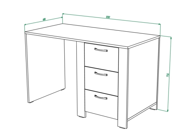 VEGA №15 Masă de birou