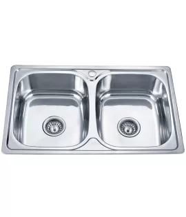 Chiuvetă inox 78 х 48 / 20 cm