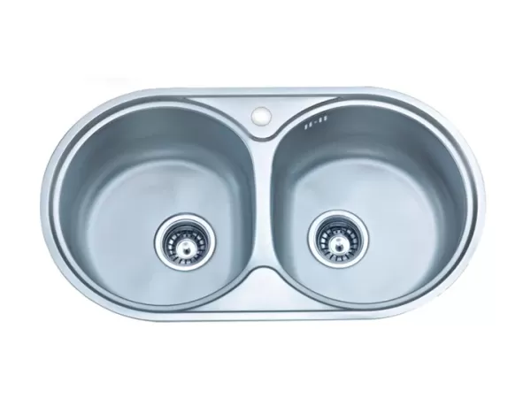 Chiuvetă inox 79 х 44 / 20 cm