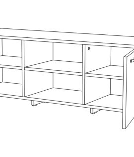 VEGA №13 Suport TV 2D