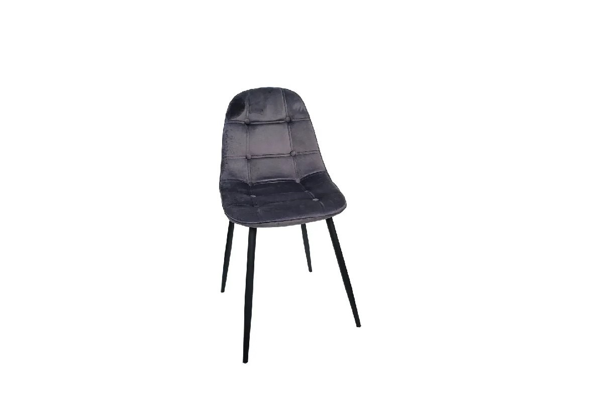 Scaun de Bucătărie 6155 Velour Grey
