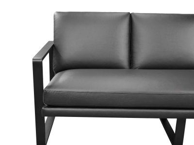 Canapeaua York 3 Pu Black