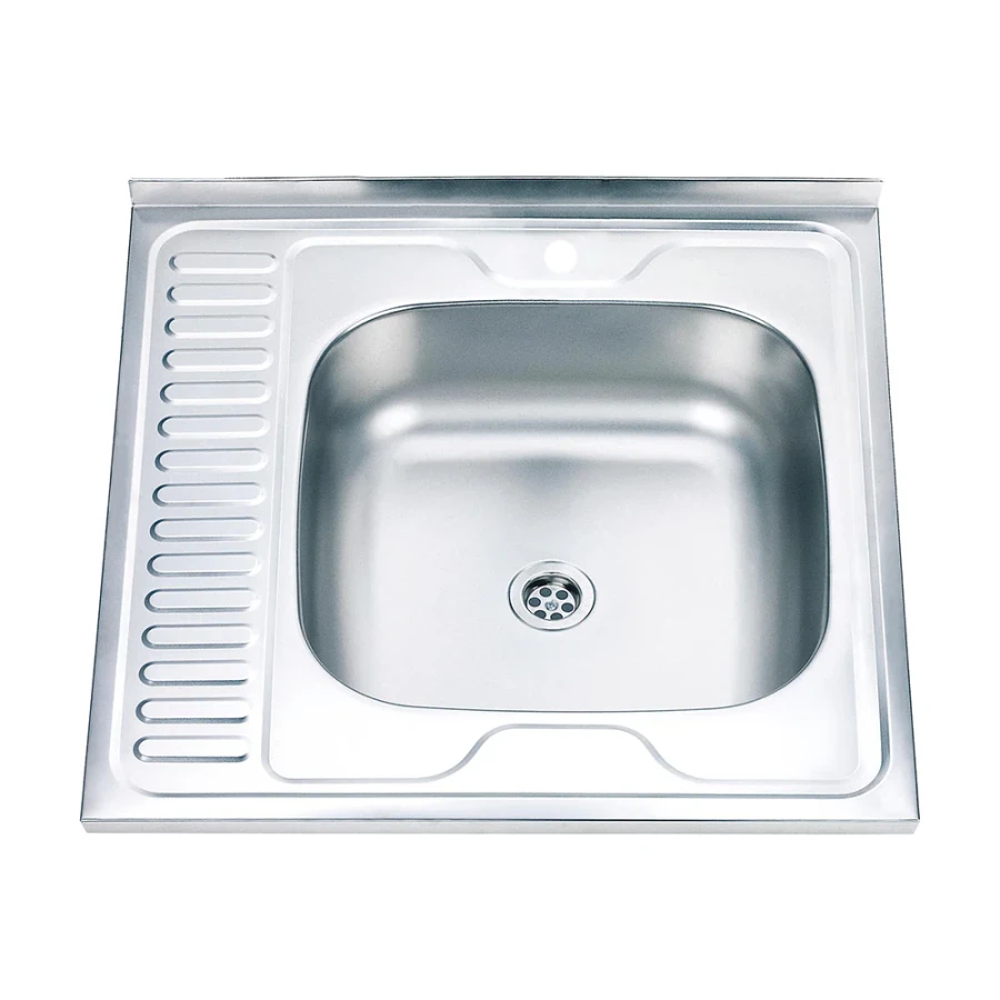 Chiuvetă inox 60 х 60 cm 0,6 EPL