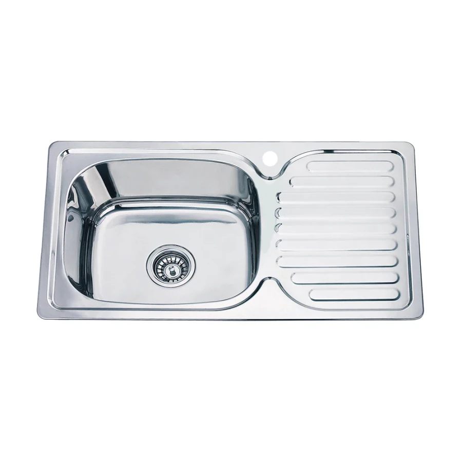 Chiuvetă inox 76 x 42 cm 0,6 EPL