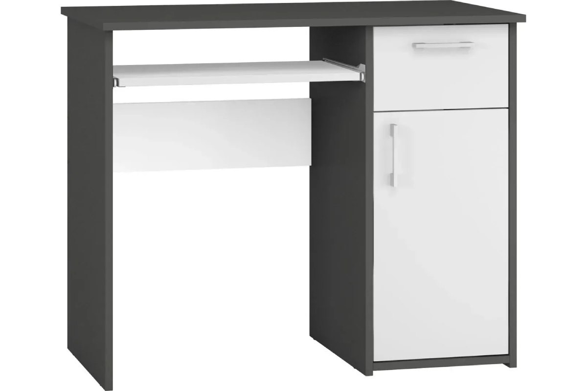 Masa birou Maja 1.2m Graphite / White