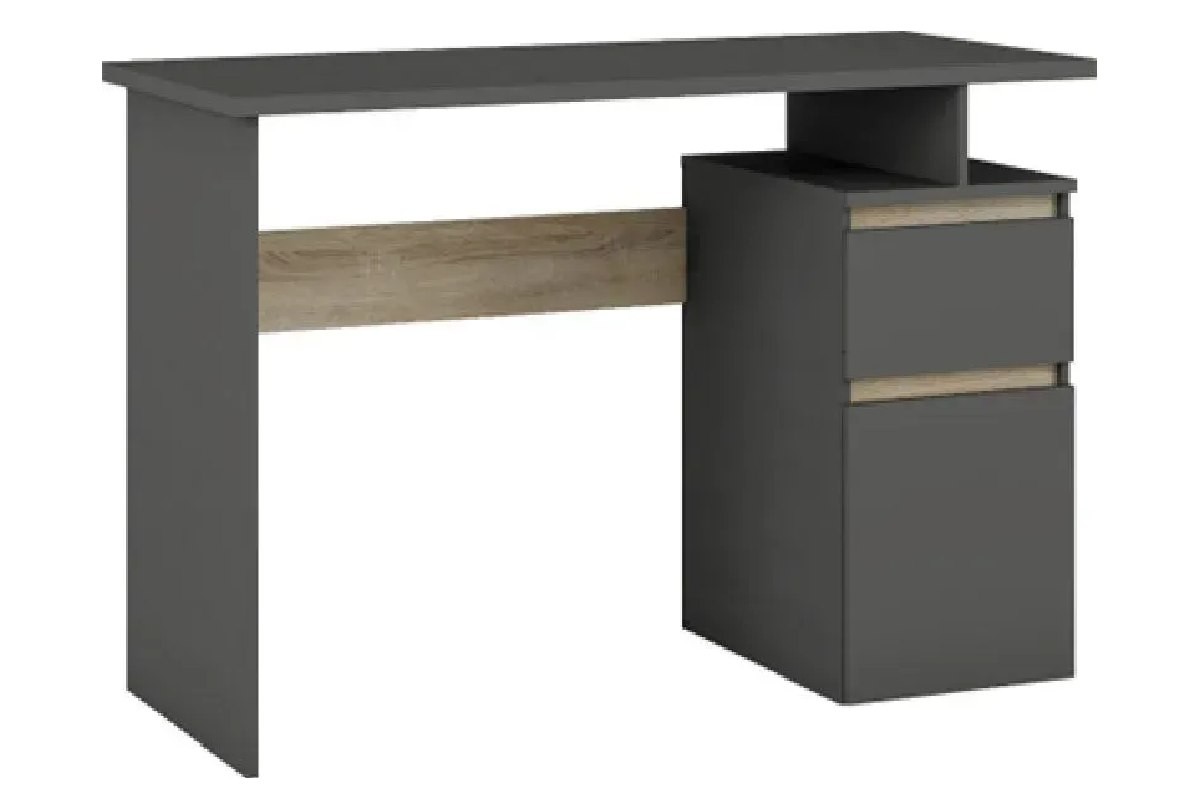 Письменный стол Table 4 (1.2м) – Графит &amp; Дуб Сонома