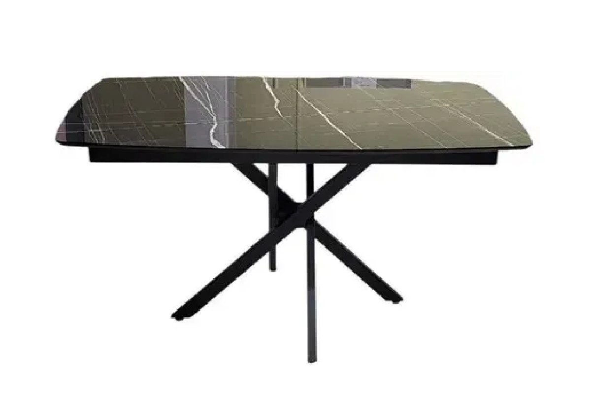 Masă de sufragerie extensibilă Filis Sonata High Gloss (90x145/185 cm)