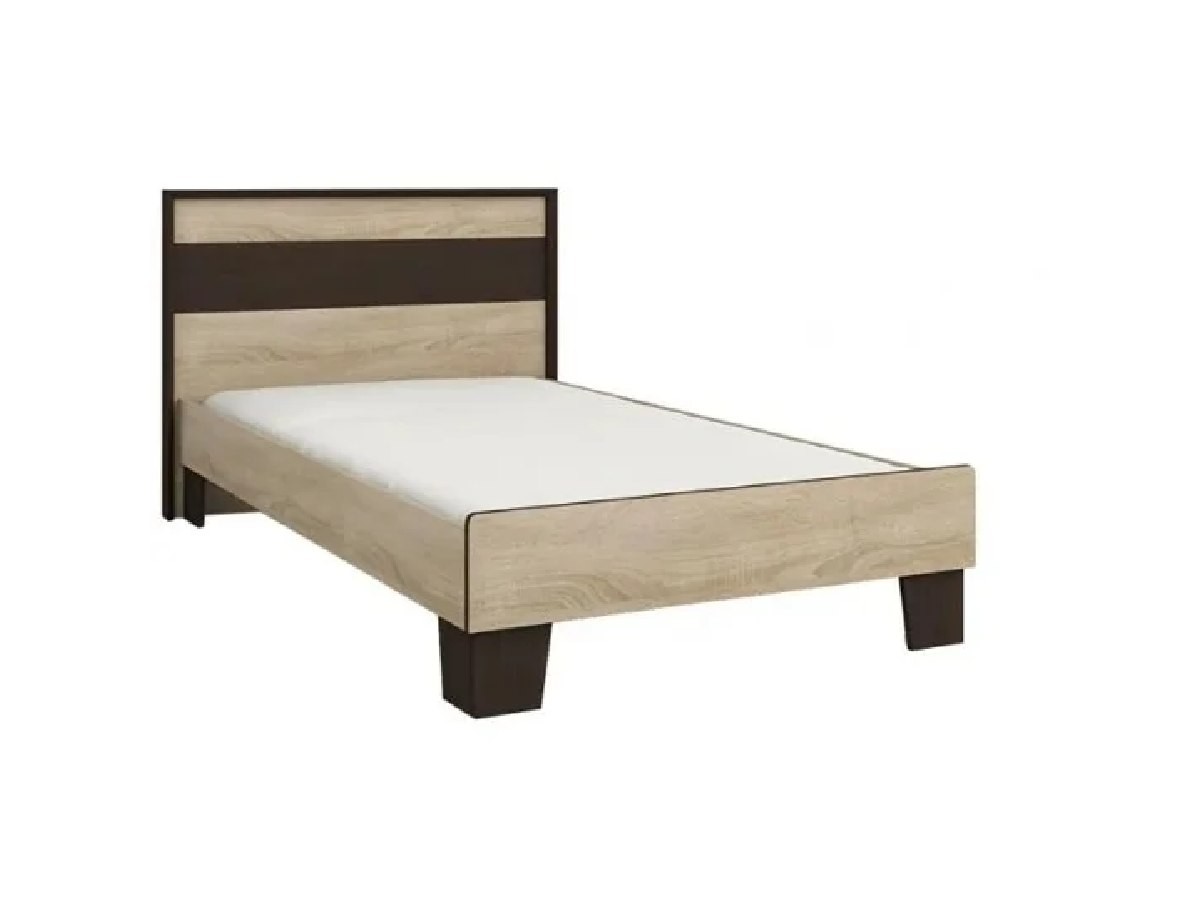 Pat SCARLET (90x200 cm) stejar sonoma / wenge magic