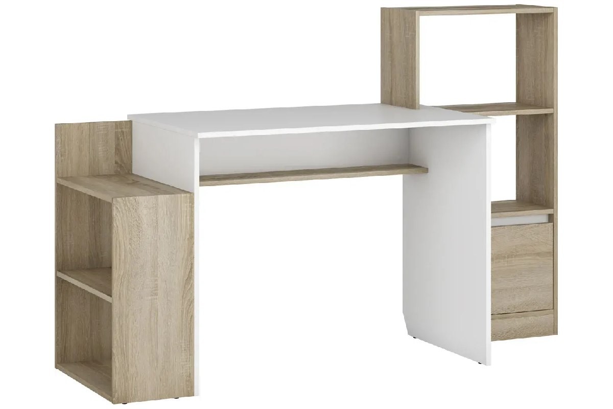 Письменный стол Table 2 сонома / белый